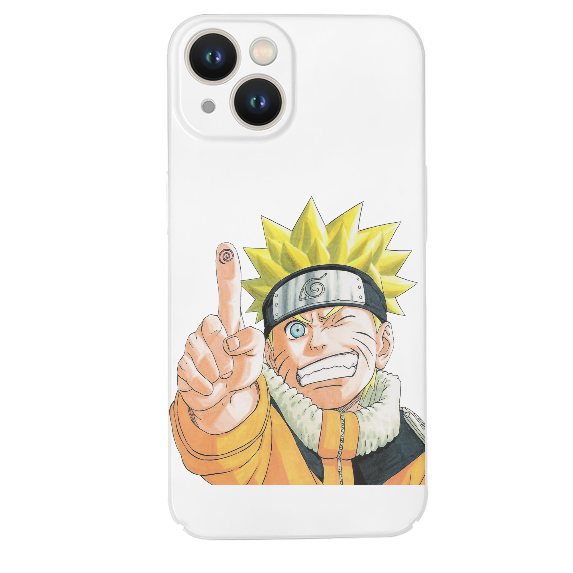 （画像用） NARUTO -ナルト- うずまき ナルト Uzumaki Naruto 【iPhone 14シリーズ対応】ハードケース